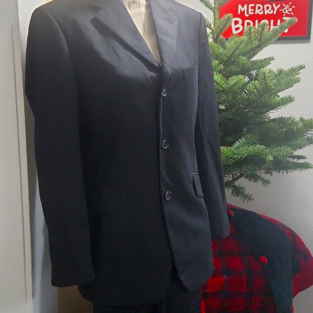 G2000 pinstripe 2pc pant suit